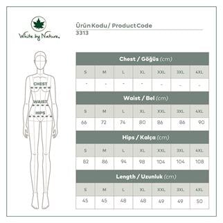 Bermuda Beyaz Kadın Şort