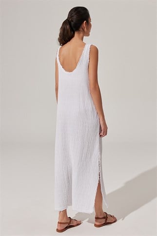 Double Face Askılı Elbise