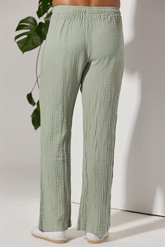 Double Face Relax Yeşil Unisex Pantolon