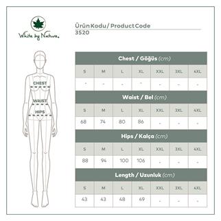 Düğmeli Panama Beyaz Etek