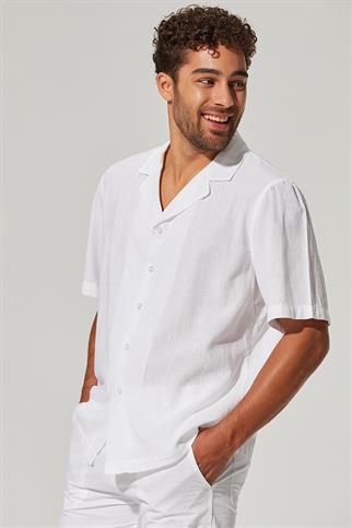 Kısa Kol Resorth Shirth Erkek Gömlek