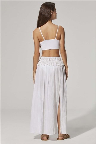 Pareo blanco para mujer