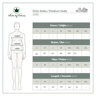 Spor Erkek Beyaz Şort