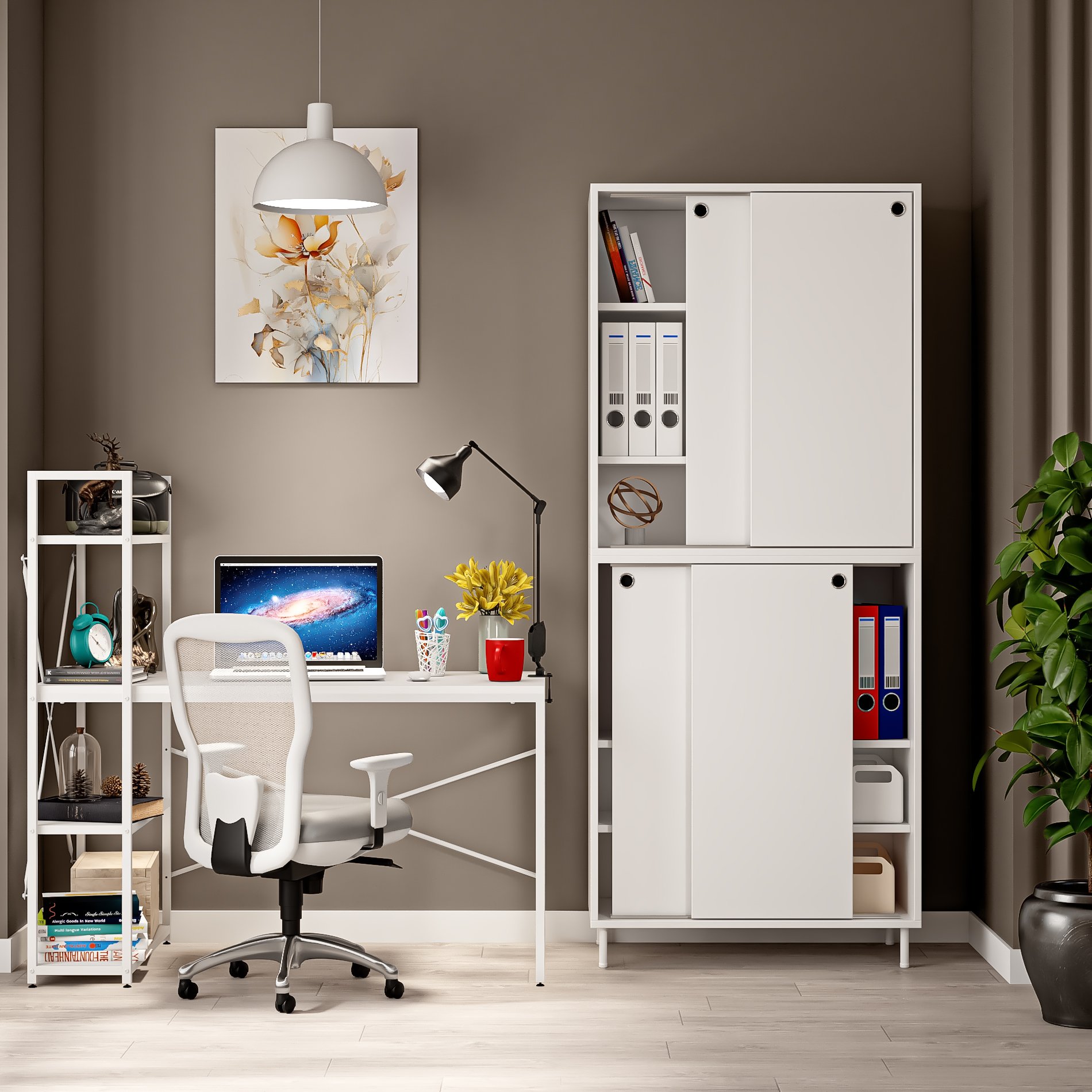 Modern Ev Ofis Dizaynı: Şık ve İşvelsel Çalışma Alanları Yaratın