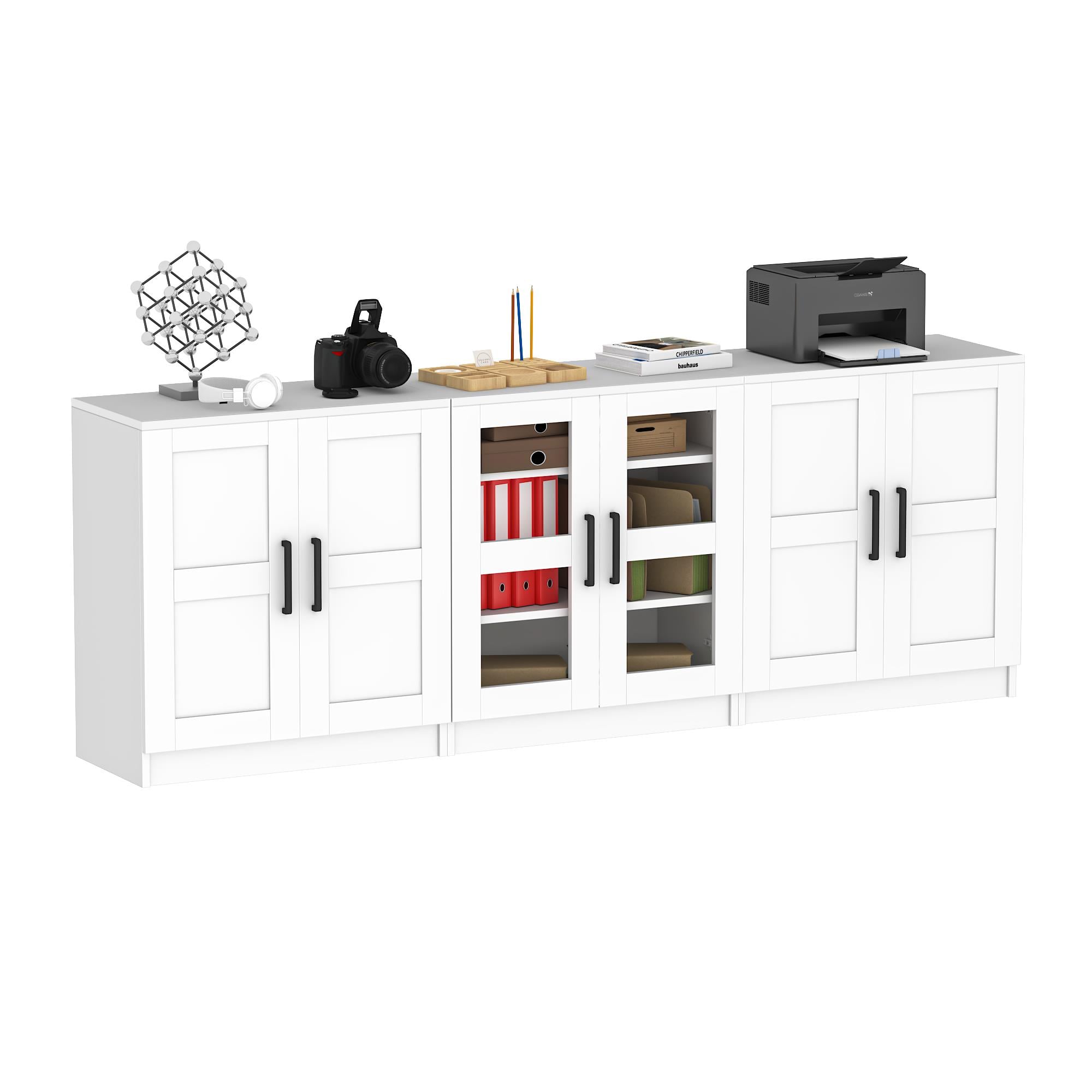 Dekorex DSD304-K-Beyaz 6 Kapaklı Dosya Dolabı