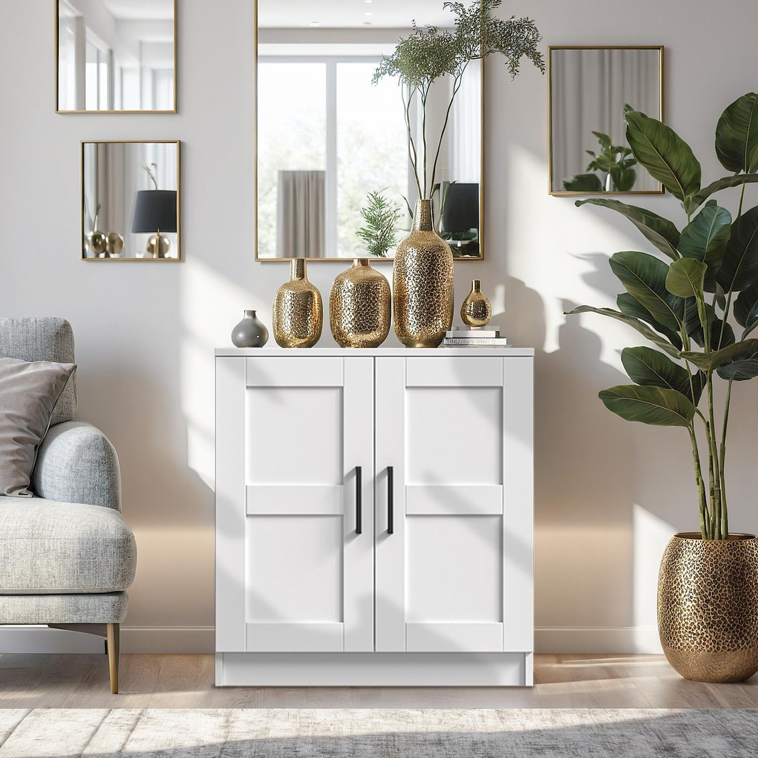 Dekorex KNS104-Beyaz Konsol