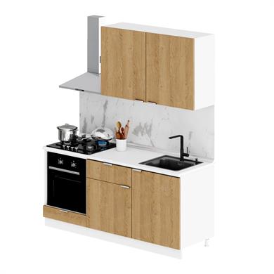 Dekorex Alba Serisi 180 Cm. Fırın Modüllü Hazır Mutfak AL-180DAV