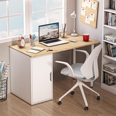 Dekorex CLM110-Meşe Kapaklı Kesonlu Çalışma Masası