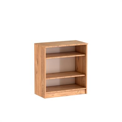 Dekorex DSD104C-Ceviz 2 Cam Kapaklı Ceviz Dosya Dolabı