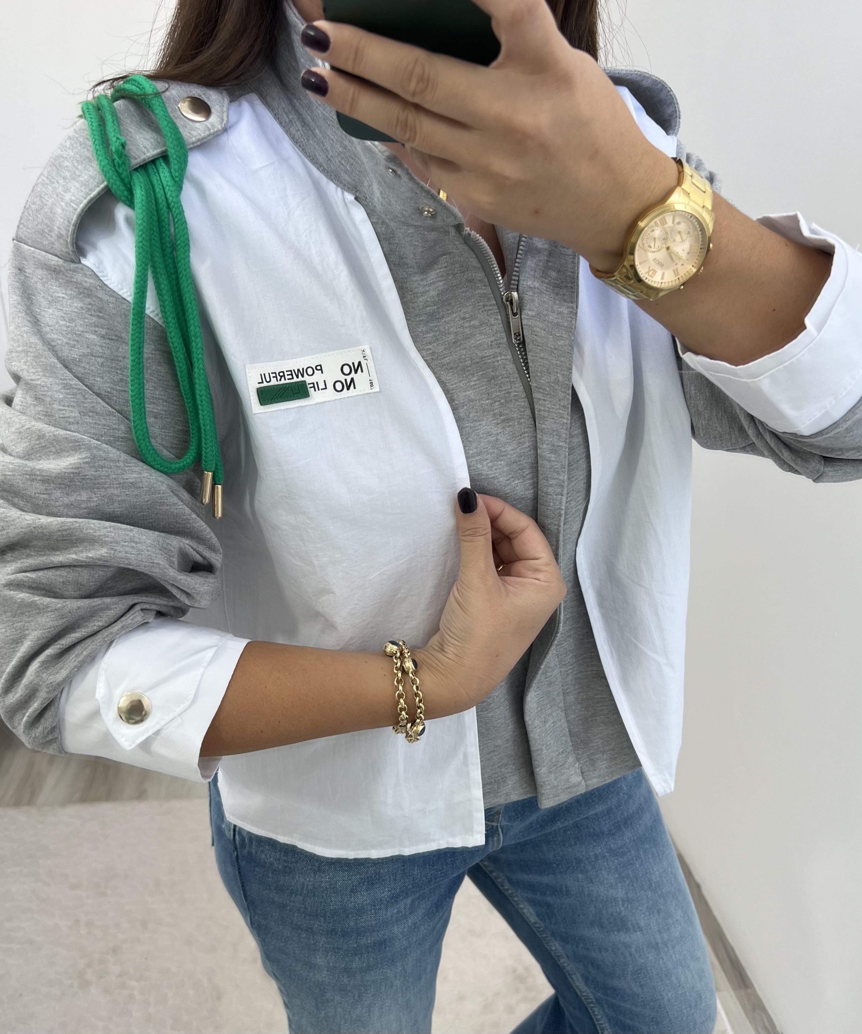 Aksesuar Detaylı Garnili Sweat