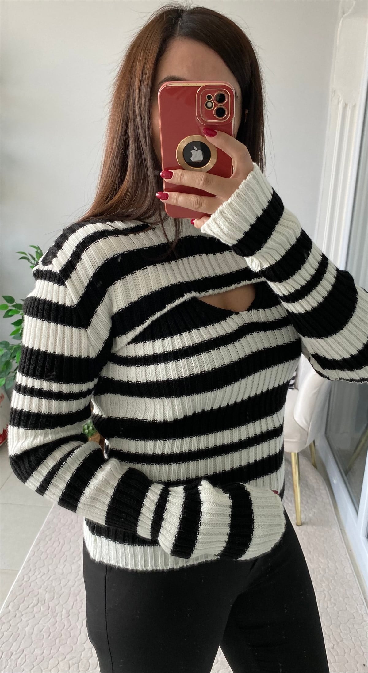 FİTİLLİ İKİLİ TAKIM CROP KAZAK