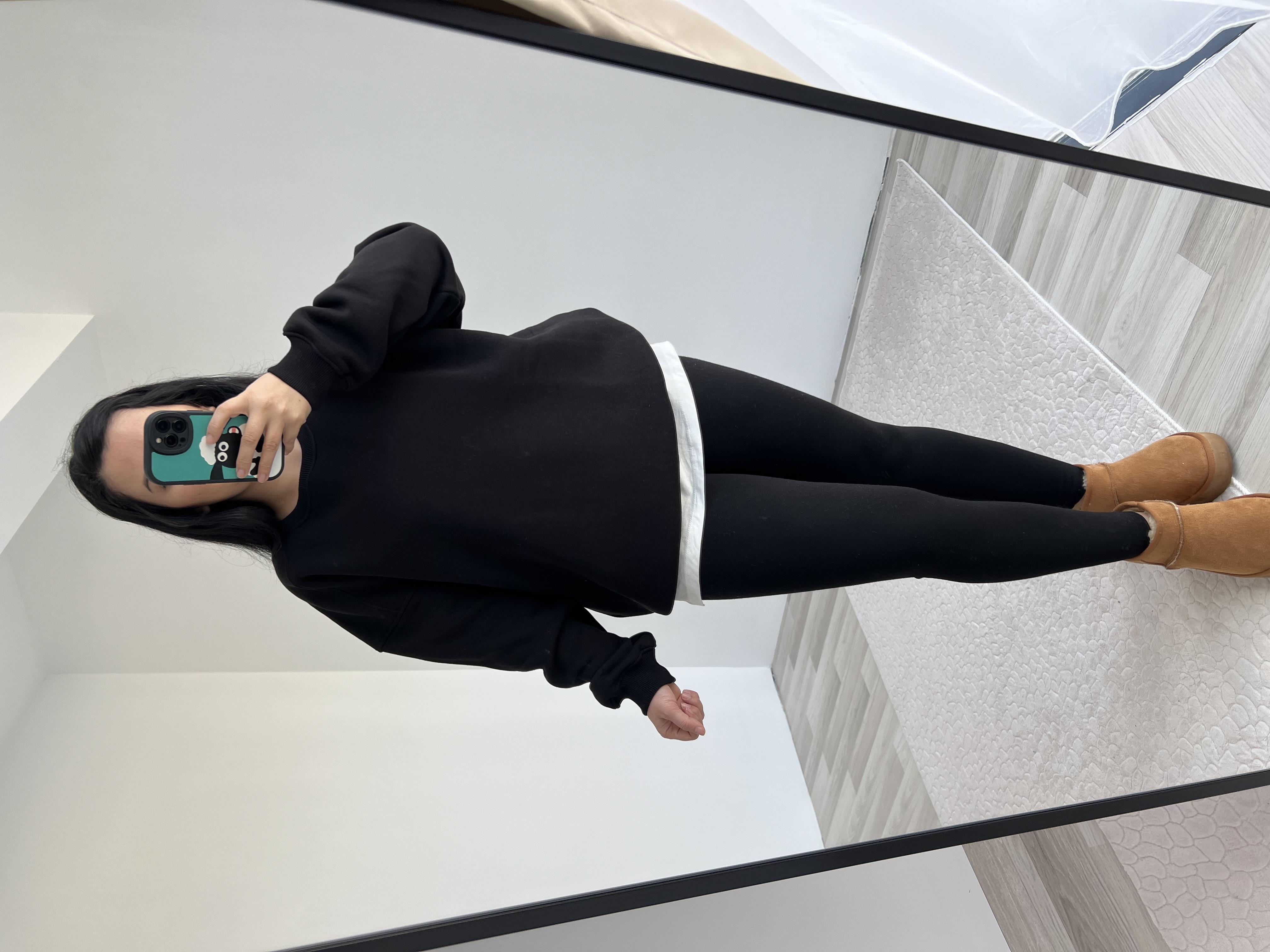 SİYAH BASİC SWEATSHİRT