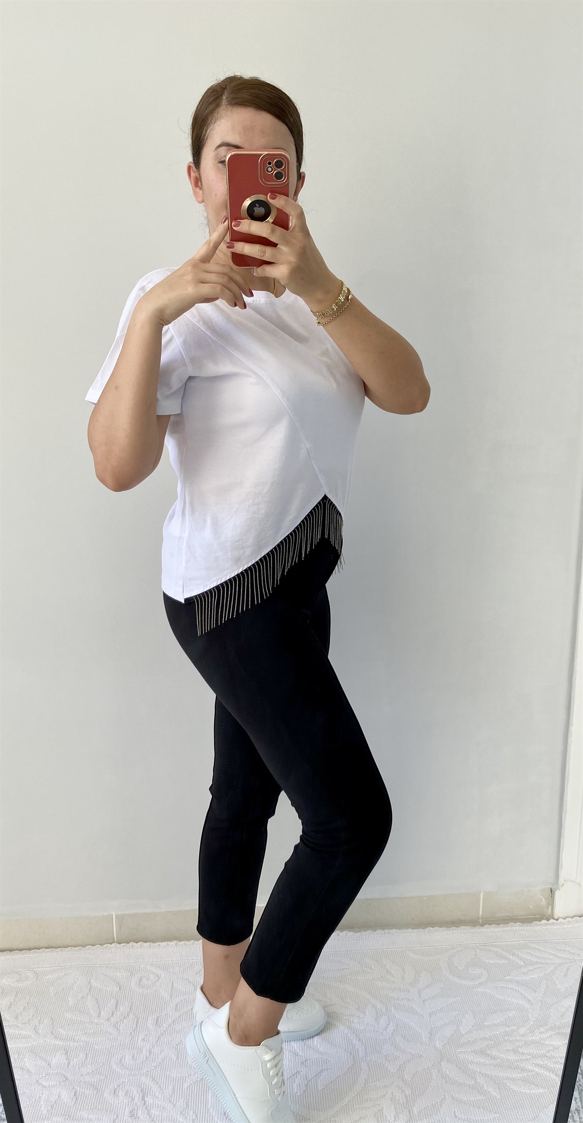 Zincir Detaylı Bluz