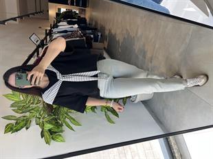 Dilvin Buz Mavi Mom Jean  Pantolon