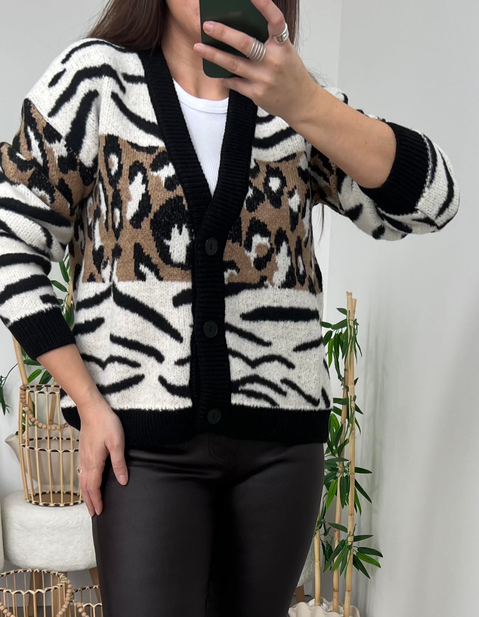 Desenli Belis Hırka