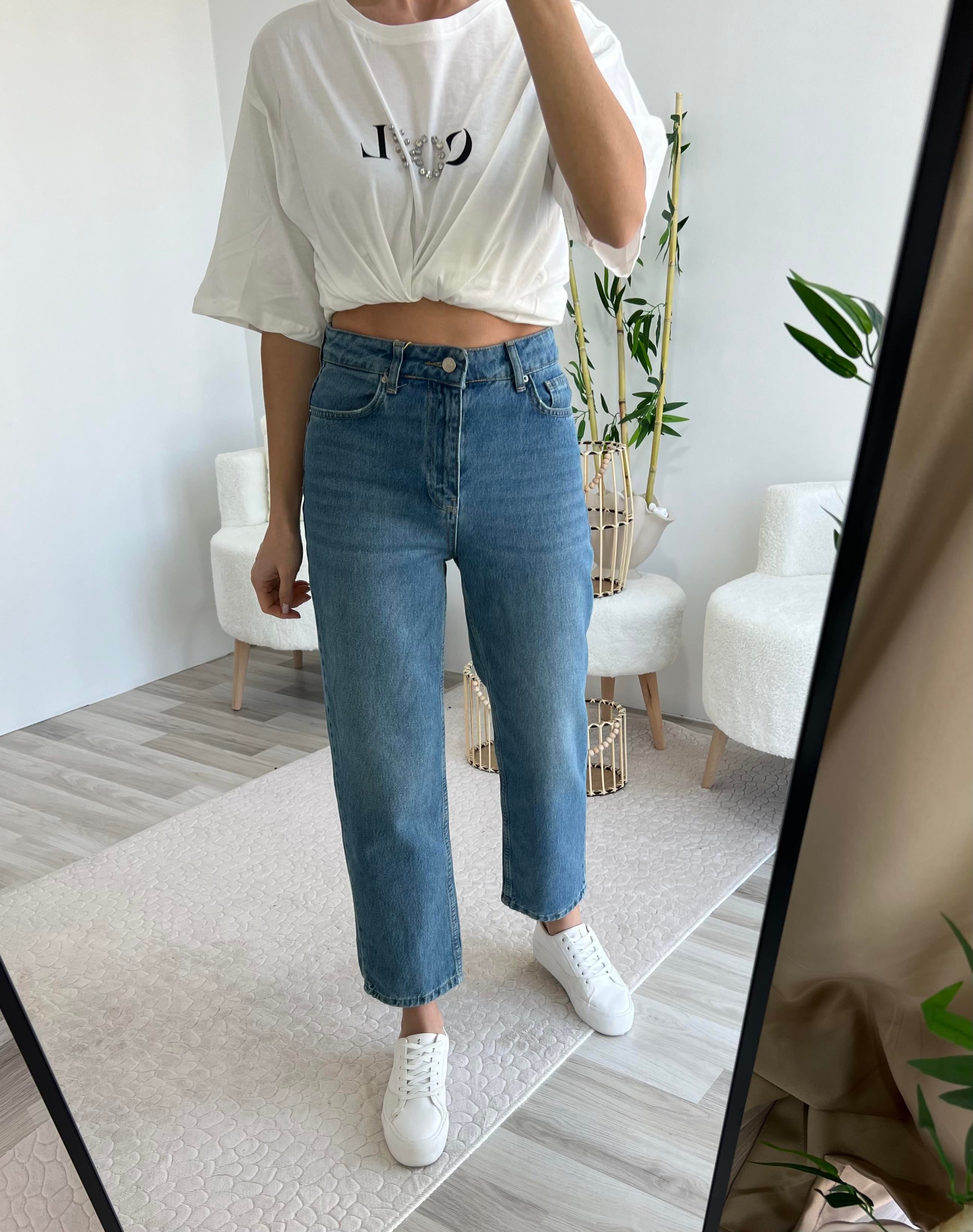 Dilvin Tint Mom Jean Pantolon 