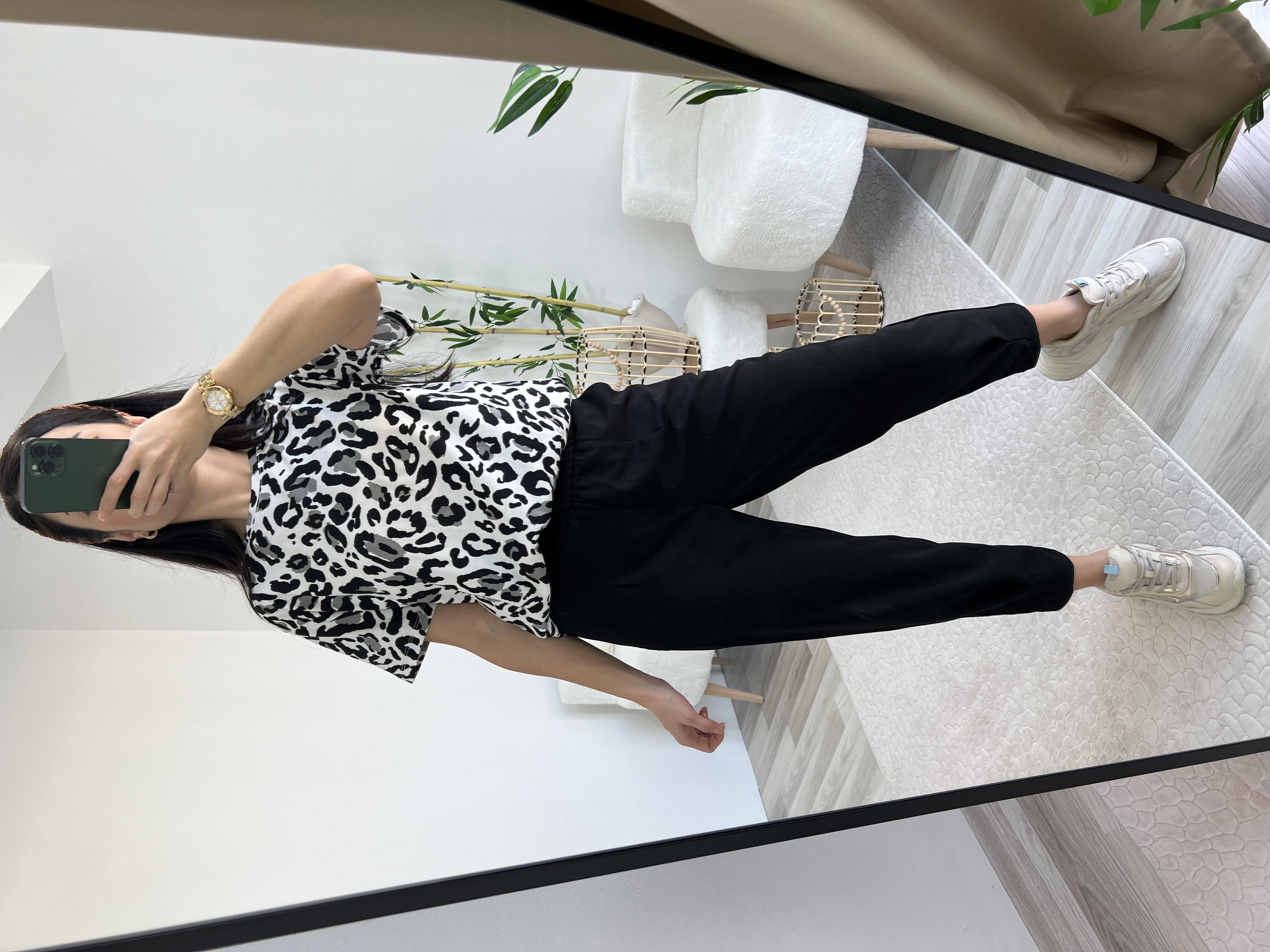 LEOPAR DESENLİ TİŞÖRT