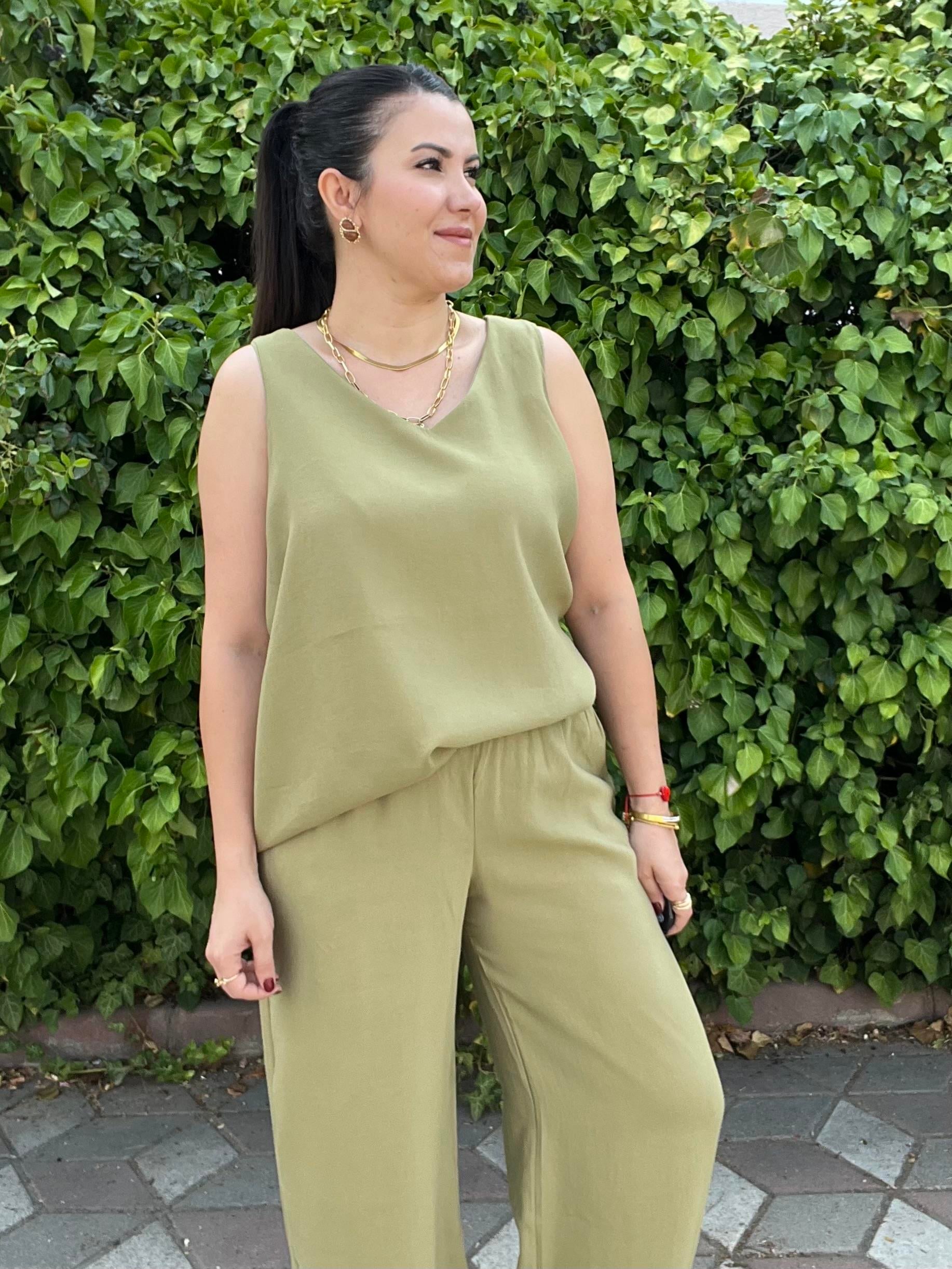 Olive Tensel İkili Takım 