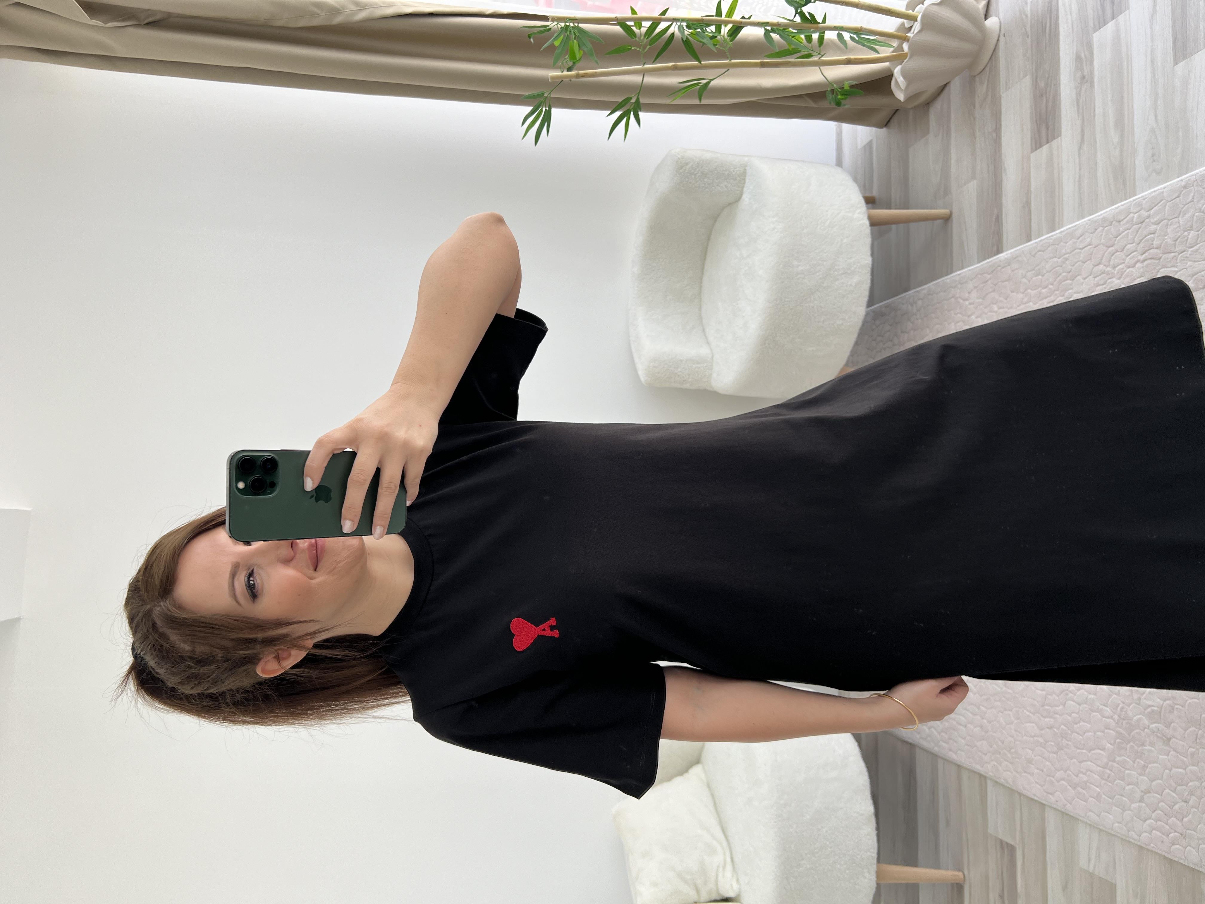 SİYAH SIFIR YAKA ELBİSE