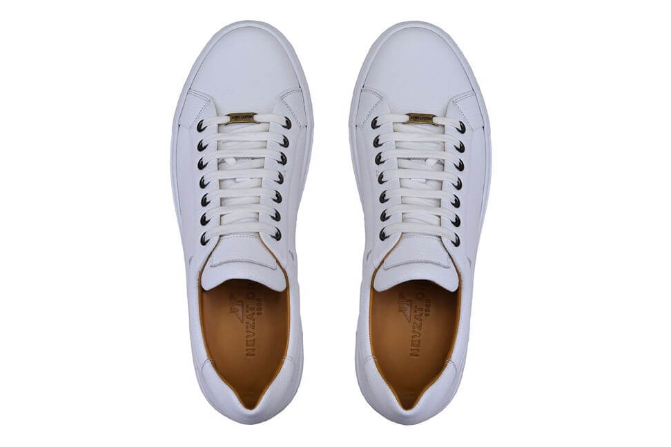 Beyaz Erkek Sneaker Ayakkabı