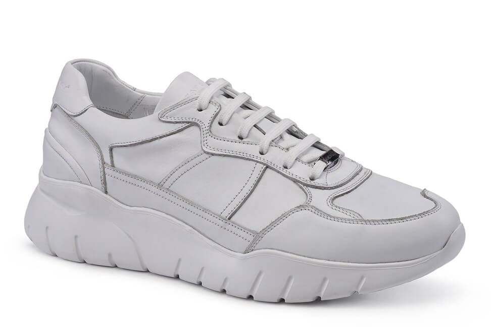 Beyaz Erkek Sneaker Ayakkabı