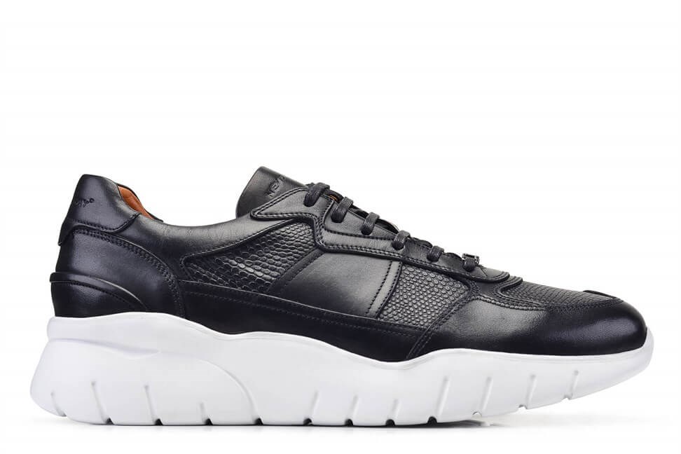 Siyah Erkek Sneaker Ayakkabı