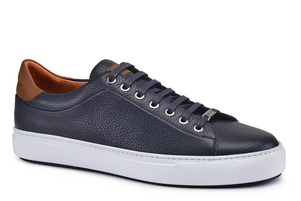 Lacivert Bağcıklı Erkek Sneaker Ayakkabı