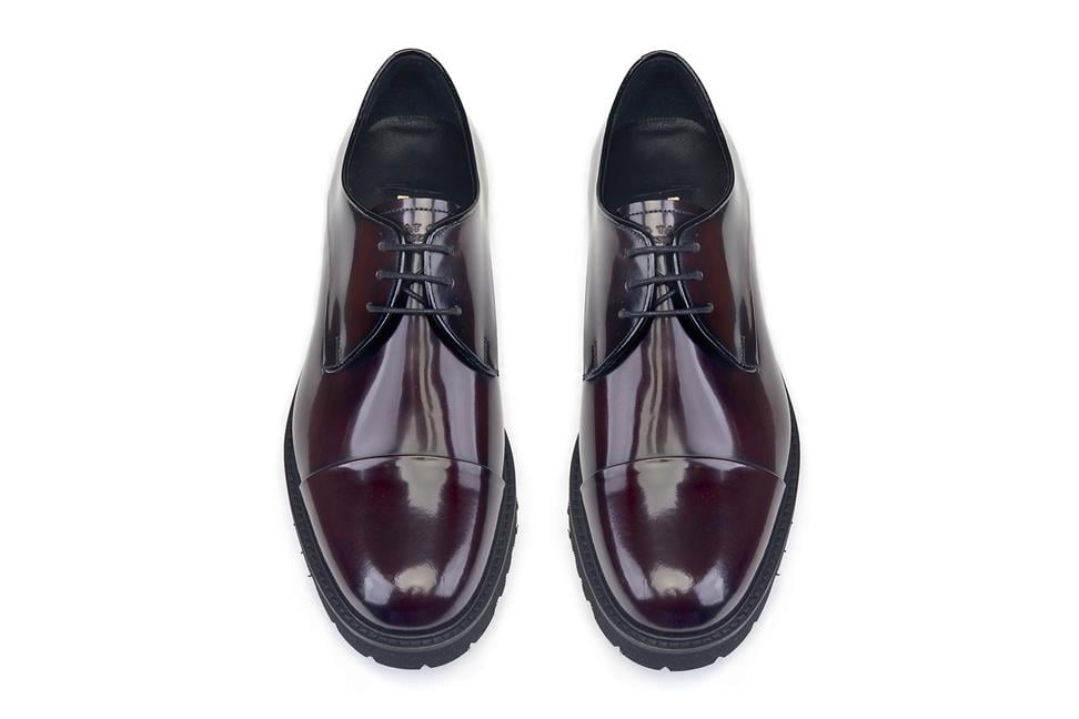 Bordo Açma Bağcıklı Erkek Ayakkabı