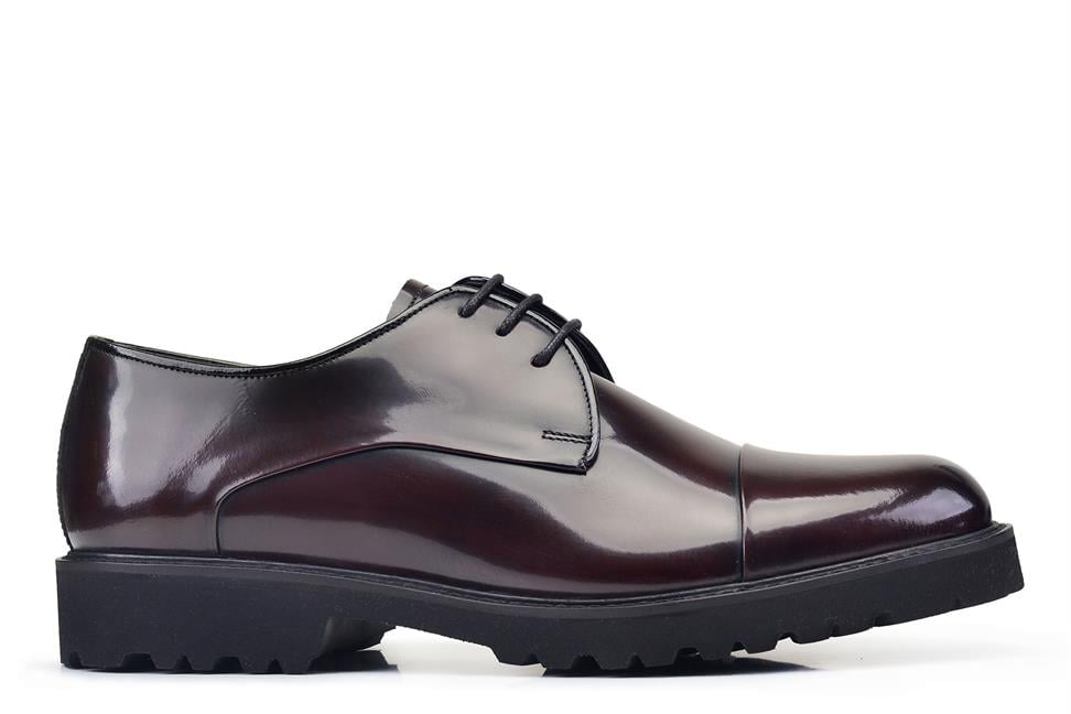 Bordo Açma Bağcıklı Erkek Ayakkabı