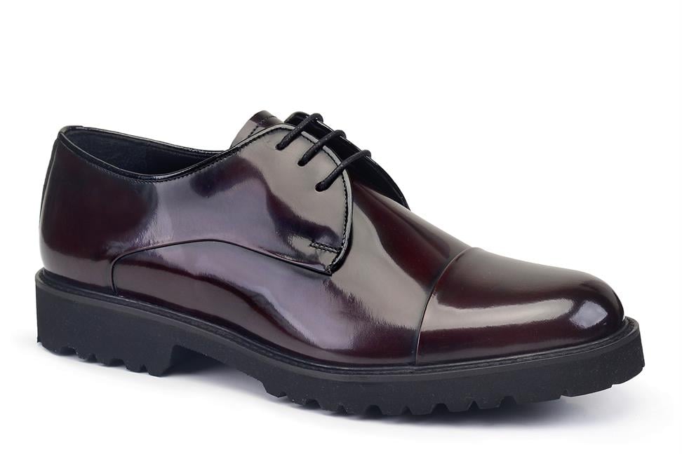 Bordo Açma Bağcıklı Erkek Ayakkabı