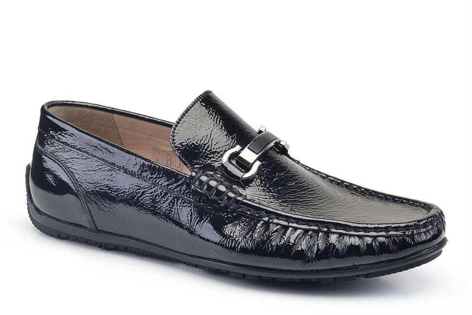 Siyah Makosen Erkek Yazlık Ayakkabı