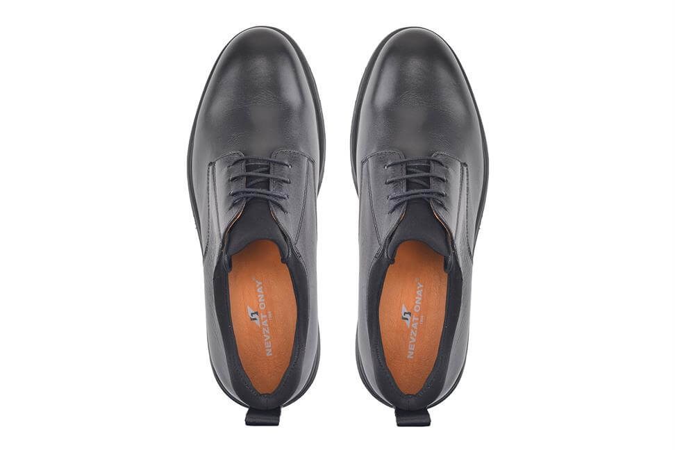 Siyah Bağcıklı Erkek Günlük Ayakkabı