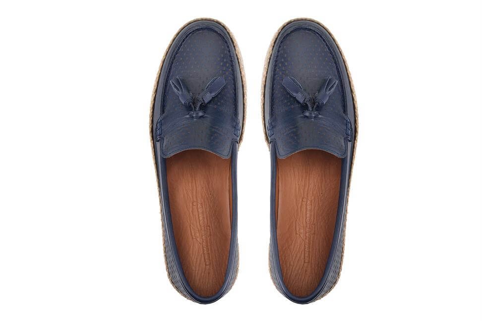 Lacivert Bağcıksız Erkek Yazlık Ayakkabı