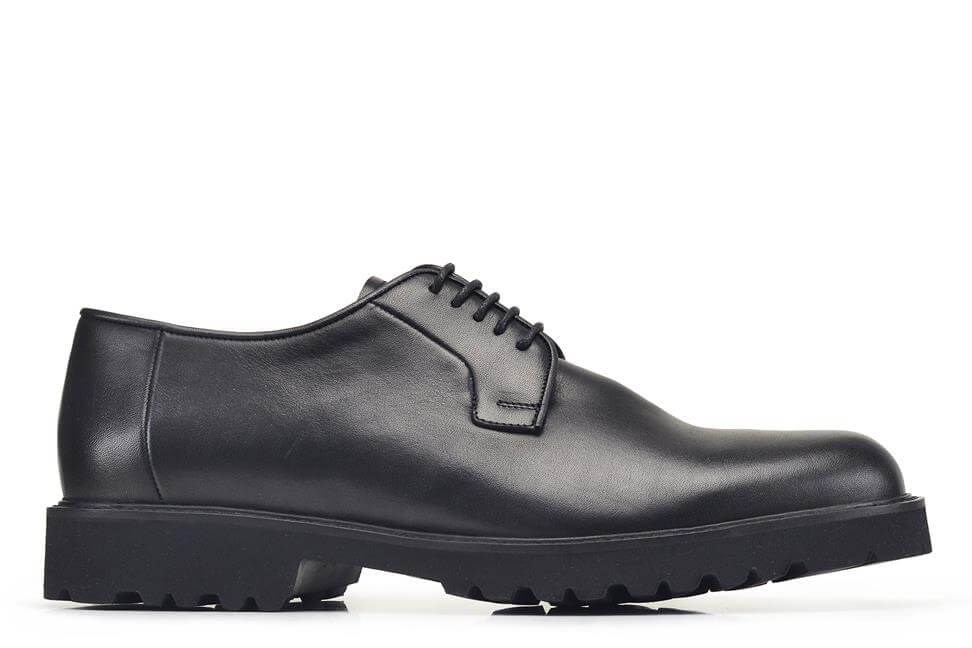 Siyah Bağcıklı Erkek Günlük Ayakkabı