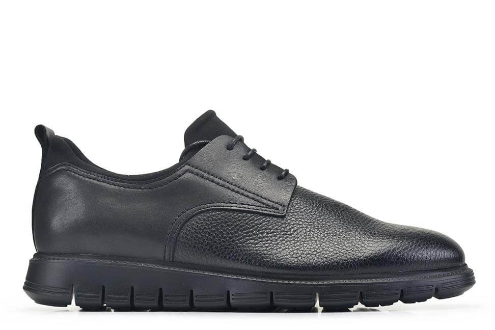 Siyah Bağcıklı Erkek Günlük Ayakkabı