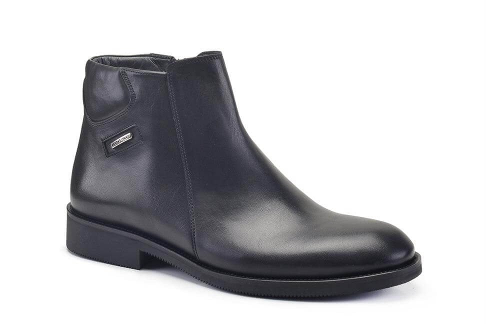 Siyah Klasik Erkek Bot