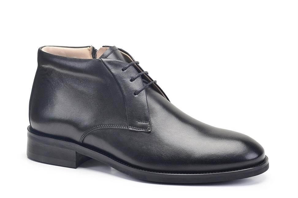 Siyah Klasik Chukka Bot