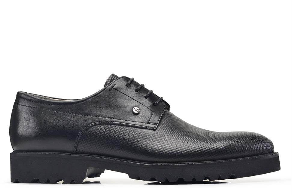 Siyah Bağcıklı Erkek Günlük Ayakkabı