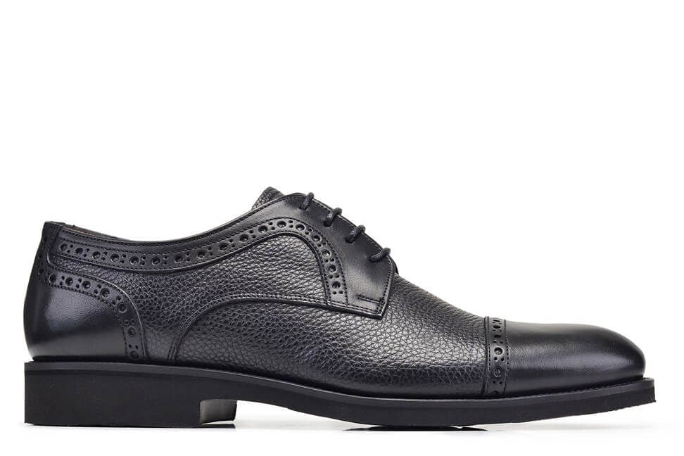 Siyah Bağcıklı Erkek Günlük Ayakkabı