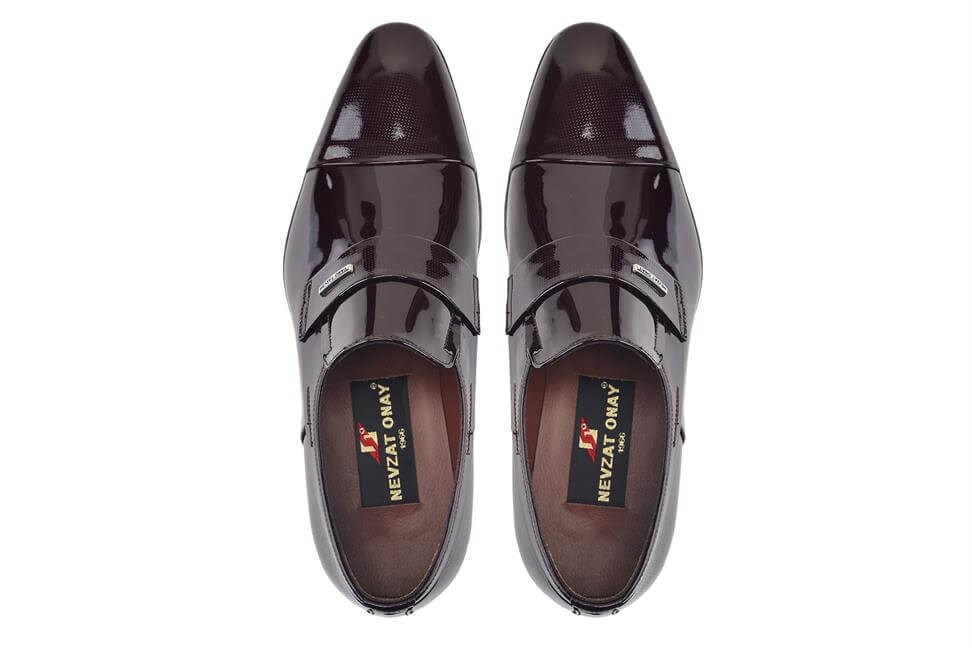 Kahverengi Klasik Bağcıksız Erkek Kösele Ayakkabı