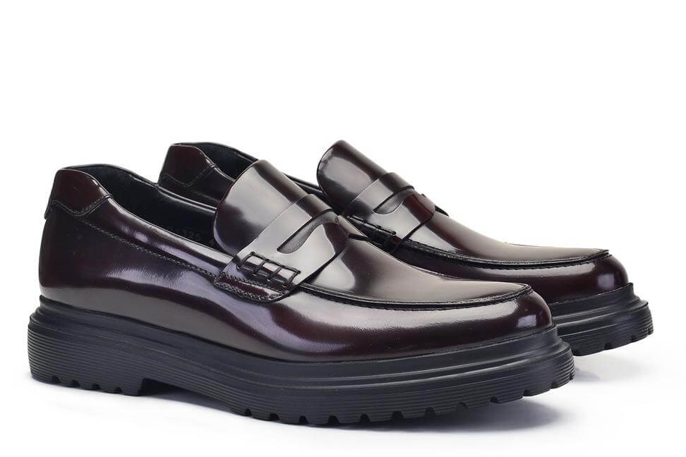 Bordo Açma  Erkek Günlük Ayakkabı