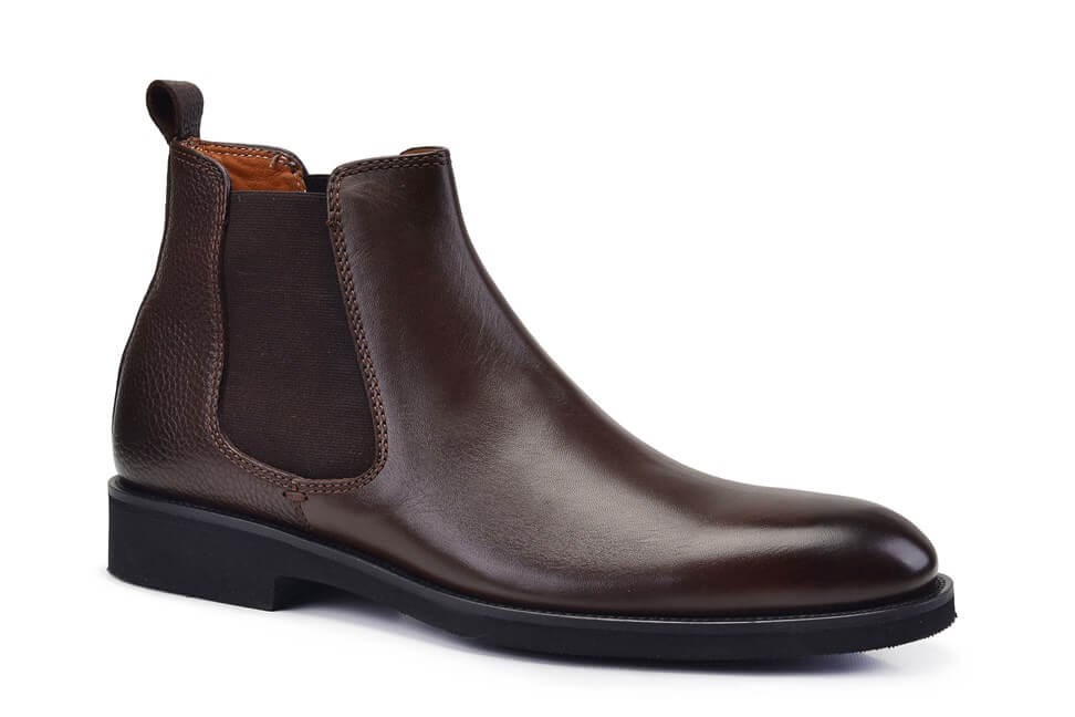 Kahverengi Klasik Chelsea Erkek Bot