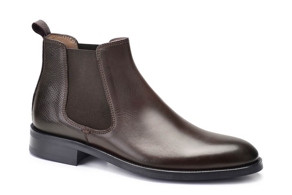 Deri Kahverengi Klasik Chelsea Erkek Bot-7915-