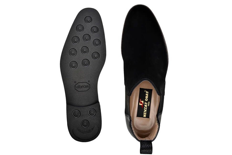 Deri Siyah Klasik Chelsea Erkek Bot-7916-