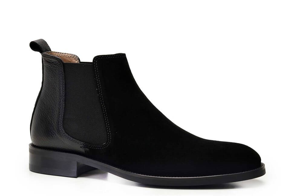 Deri Siyah Klasik Chelsea Erkek Bot-7916-