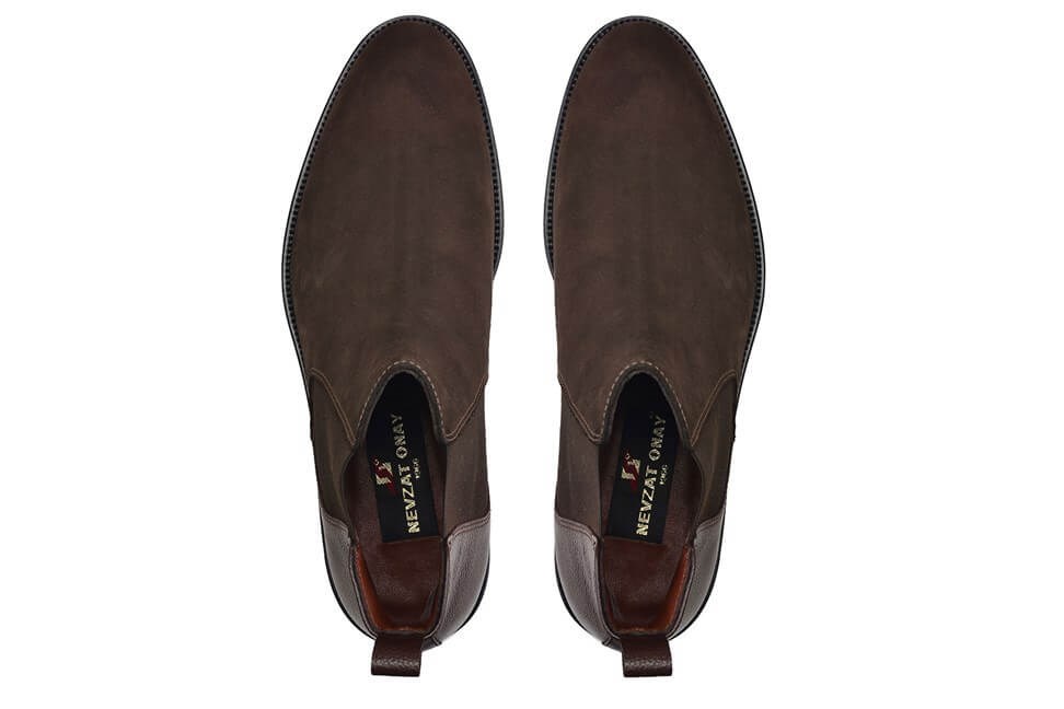 Kahverengi Klasik Chelsea Erkek Bot-7917-