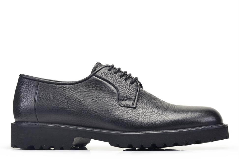 Siyah Bağcıklı Erkek Günlük Ayakkabı