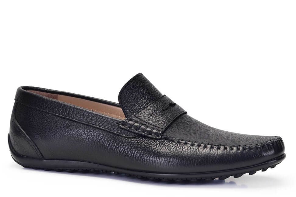 Siyah Günlük Yazlık Erkek Loafer Ayakkabı