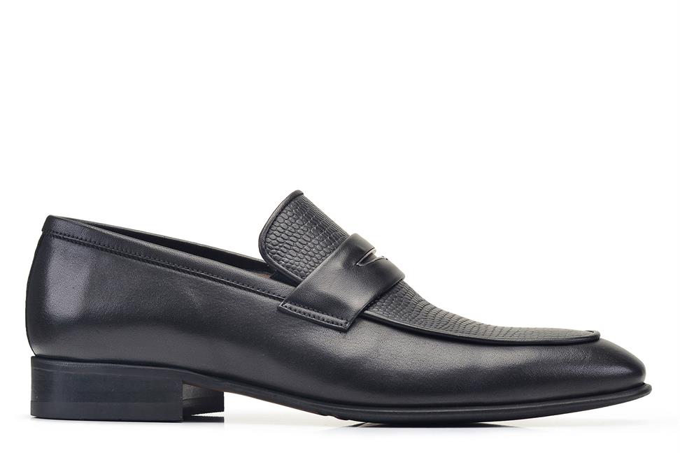 Siyah Neolit Erkek Ayakkabı -21571-