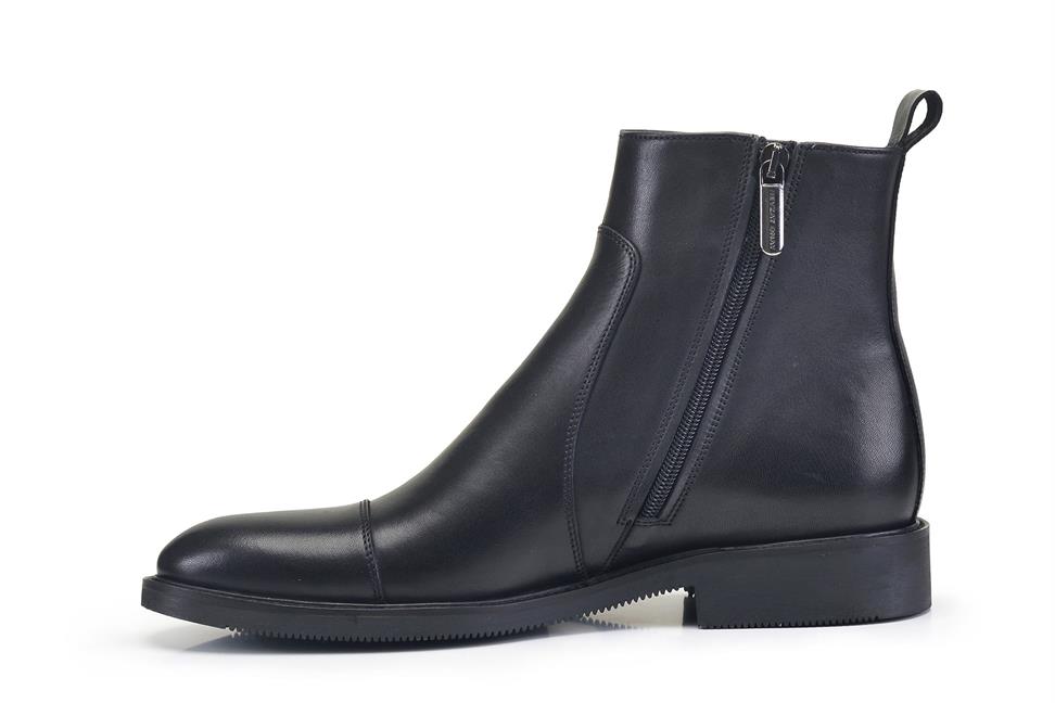 Siyah Fermuarlı Termo Erkek Bot